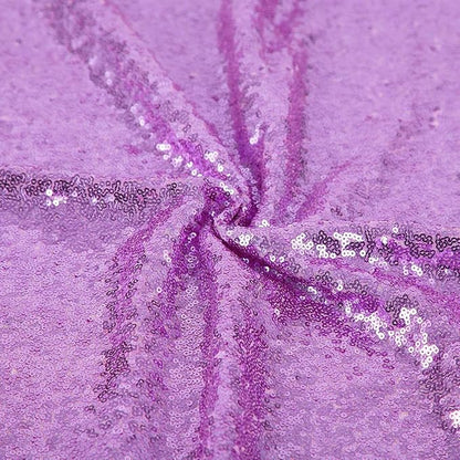 JYFLZQ Lavender Sequin Backdrop Curtains 8ft x 8ft 1 Panel Glitter Photo Booth - Image 4