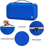 ANKHOH Case Holder Compatible with Dyson Supersonic Hair Dryer, Blow Dryer Storage Bag Fits for Dyson Supersonic Limited Gift Set Edition and Accessories(Box Only-Blue