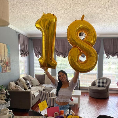80th Birthday Balloons - Image 4