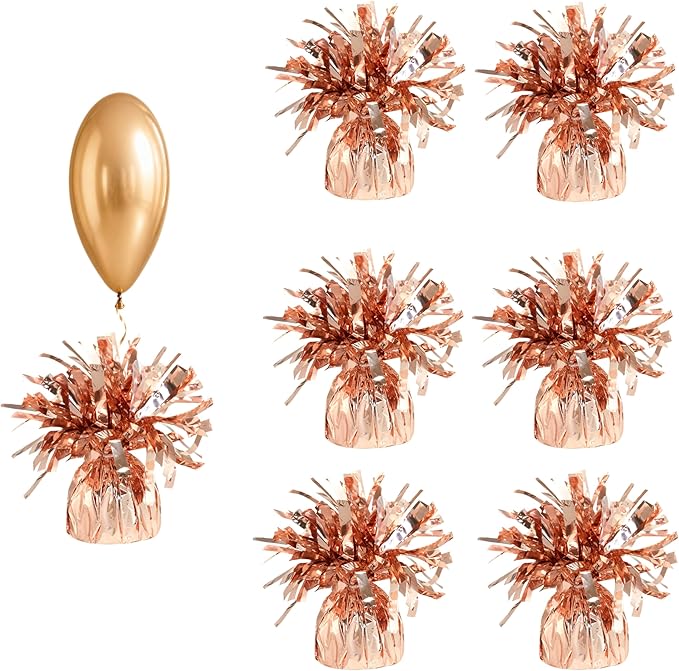 balloon weights are perfect for parties, weddings. Each pack includes 6PCS by Unknown