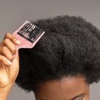 VOCOSTE Wide Tooth, Afro Hair Pick Comb, Hair Styling Tool for Men Women, Plastic, Pink, 4.8 Inch