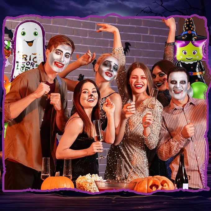 Kasyat 2 Sets Halloween Balloon Column Stand Kit - Image 7