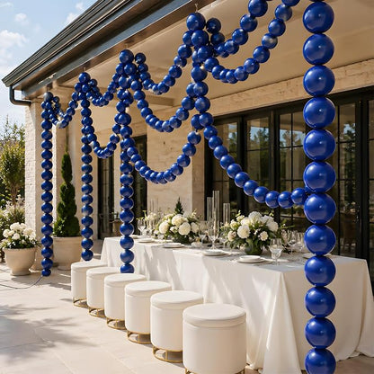 Navy Blue Linking Balloons - Image 5