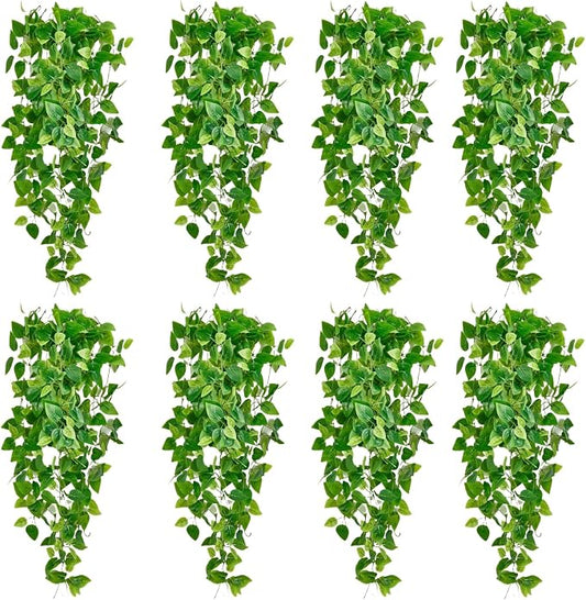 Fake Hanging Plants Vinesfor Room Decor, Artificial Ivy Greenery Garlands by Unknown