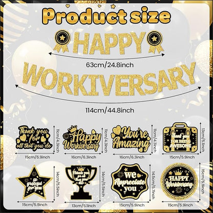 Happy Work Anniversary Party Decorations - Image 3