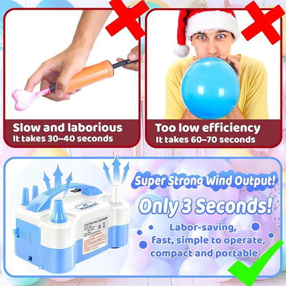 Anordsem Electric Balloon Air Pump: Polypropylene Plastic Case - Image 5