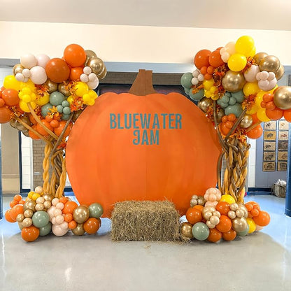 Fall Balloon, Thanksgiving Harvest Birthday Party Decor - Image 4