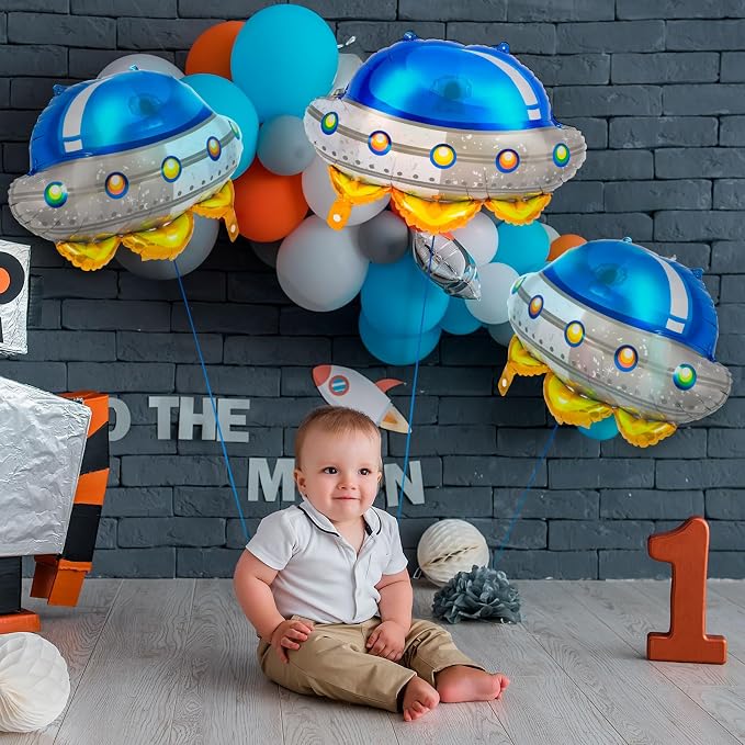 6 Pcs Alien UFO Balloons for Kids - Image 4