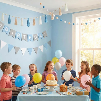 SmoothNovelty 139 Pcs Felt DIY Custom Banner Kit Include 104 Letters 18 - Image 5