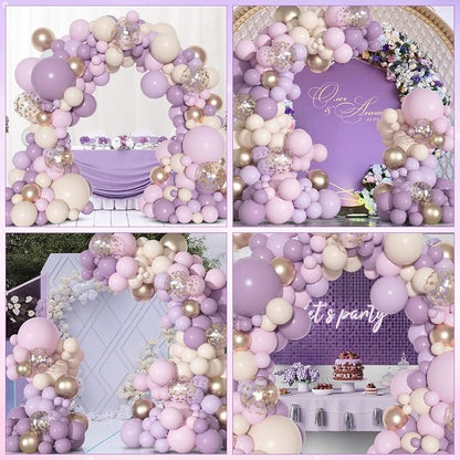 Ouddy Party Dusty Purple Balloon Arch Garland Kit 18 12 10 5Inch | Different - Image 6