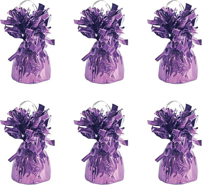Beistle Metallic Wrapped Balloon Weights, Centerpieces and Table Décor by Beistle