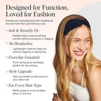 Kitsch Wide Headbands for Women - Fashion Sports Headband for Workout, Yoga, Gym, Running, Exercise | Stretchy Head Bands| Hair Accessories | Ideal Gifts for Women - Garden Bouquet, 2pcs