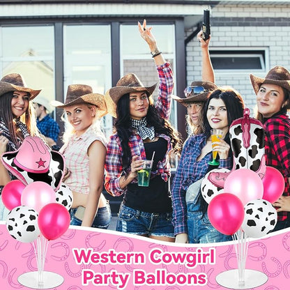 Cowgirl Party Balloons Stand Kit 2 Sets - Image 6
