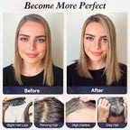 starluck Real Human Hair Toppers for Women 10 Inch Human Hair Topper no Bangs, 3 * 4.5 inches Swiss Base Suitable for ThinningHair Cover Grey Roots(4T10/16#)