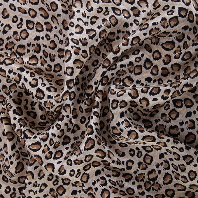 SLPBABY Silk Pillowcase for Hair and Skin with Hidden Zipper Print (Standard, Pattern6)