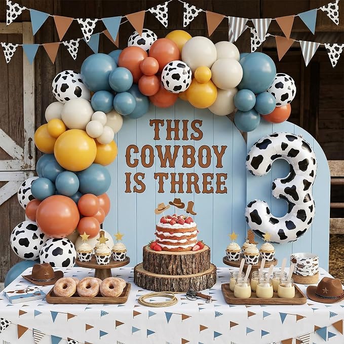 Retro Balloons for Baby Shower Birthday Party Decorations | 12-inch burnt orange - Image 4