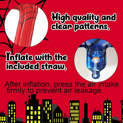 40 Inch Giant Spider Theme Number Foil Balloons - Image 3