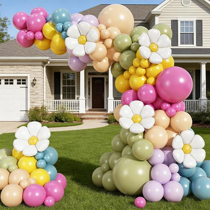 Daisy Flower Balloon Arch Kit - Image 9
