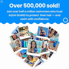 AQUA GUARD Pre-Swim Hair Defense | No More Swim Hair | Prevents Chlorine Damage + Softens Hair While Swimming | Made in California | Color Safe, Leaves Hair Smelling Great | 5.3 oz