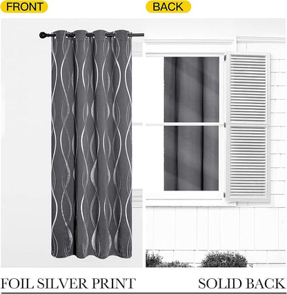NICETOWN Blackout Short Curtains Panels - Image 6