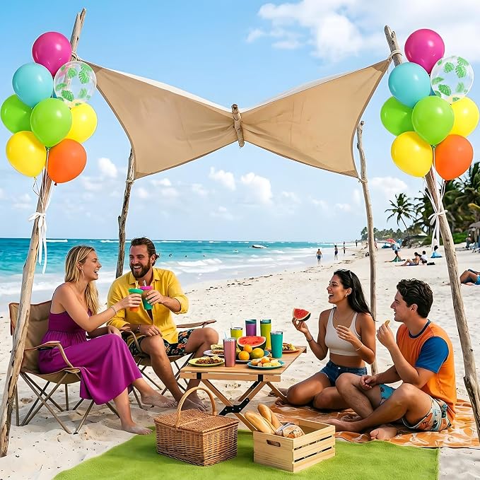 60pcs Tropical Balloons 12inch - Image 5