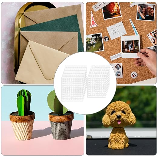 10 Sheet Foam Dots Double-Sided 1000 Pcs Round Adhesive 3D Craft Foam Tape - Image 5