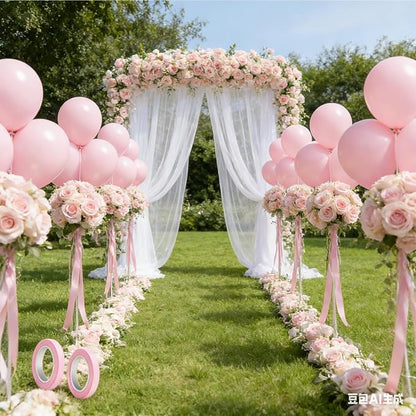Pink Balloon Birthday Party Balloons - Image 7