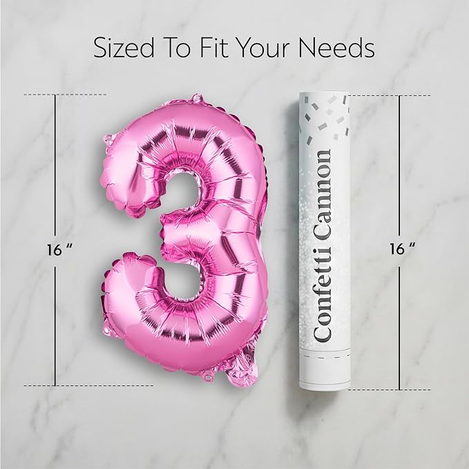 Restaurantware-Balloonify 16 Inch Number Balloon, 1 Digital Party Balloon - Image 2