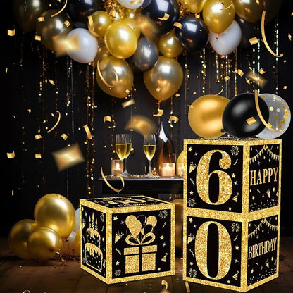 DataMoon 60th Birthday Decorations Boxes - Image 7