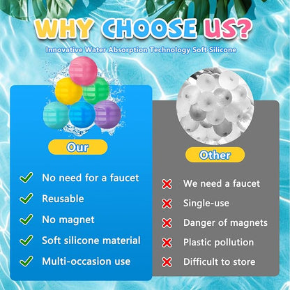 12 Pack Reusable Water Balloons - Image 4