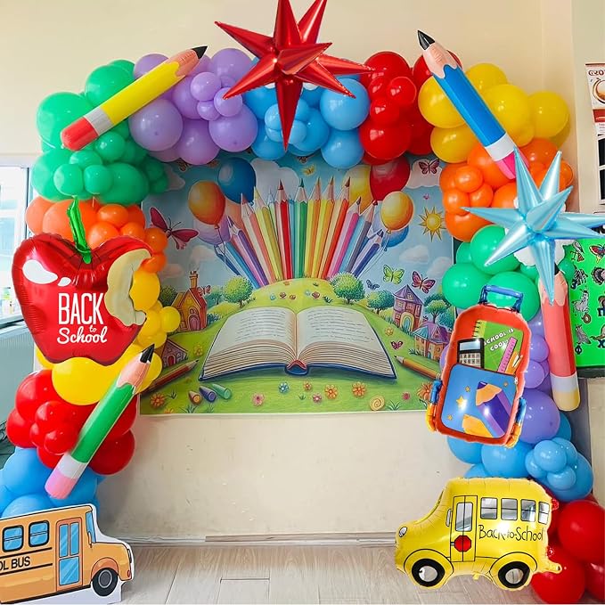 Back to School Balloon Garland Arch Kit - Image 5