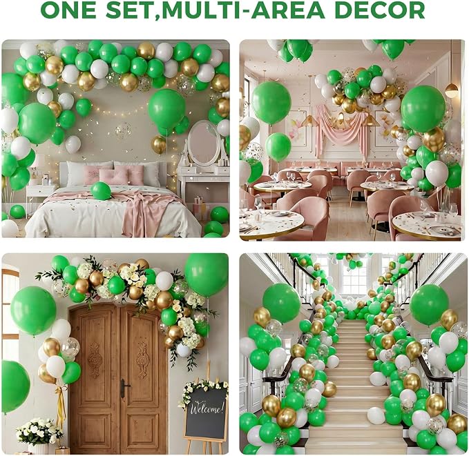LovesTown 18 Inch Light Green Large Balloons, Birthday Wedding Bridal Shower - Image 4