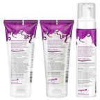 Not Your Mother's Curl Talk Frizz Control Sculpting Gel, Defining Cream, and Refreshing Curl Foam (3-Pack) - 6 and 8 fl oz - Formulated with Rice Curl Complex - For All Curly Hair Types
