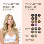 GOO GOO Clip in Hair Extensions Real Human Hair, Remy Human Hair Extensions Clip ins for Women, Natural Human Hair, 22 Inch 170g 7Pcs, 8A/22 Medium Brown Highlighted Golden Blonde