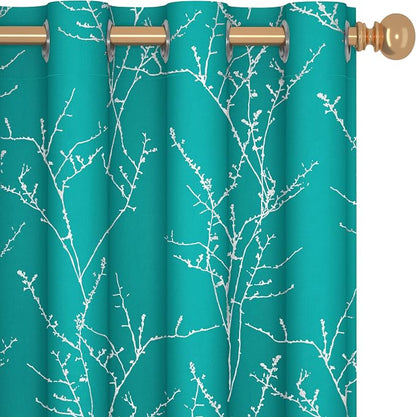 Deconovo Living Room Curtains 72 Inches Long, Thermal Insulated, Room Darkening by Unknown