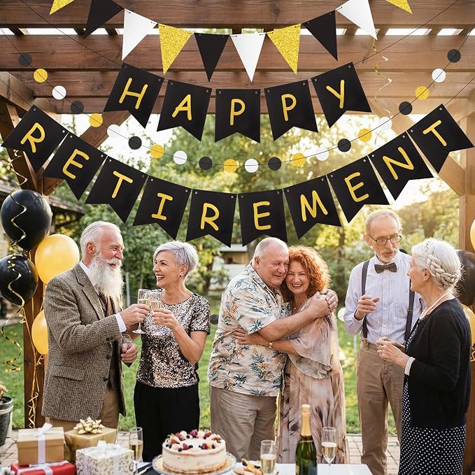 Happy Retirement Banner - Image 7