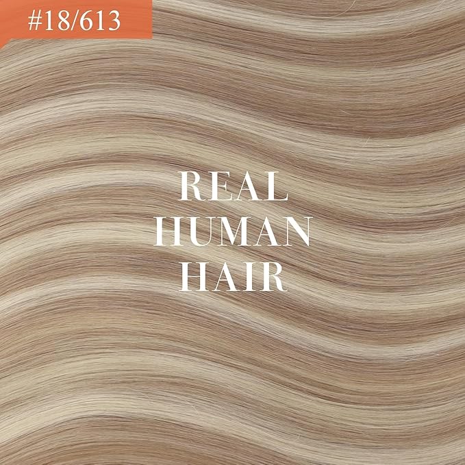 Ve Sunny Hair Extensions Ponytail Real Human Hair Wrap Around Clip in Ponytail Hair Extensions Straight Extensions Human Hair for Women Blonde Highlights for Women Warm Color 16inch 80G