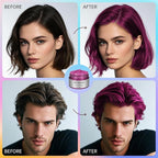 Pink Hair Spray, 4.23 Ounces Instant Temporary Hair Color Wax, Kids Women Temporary Hair Dye Wax Pomades, Natural Washable Hair Wax Color for Christmas Parties, Role Playing, Cosplay, Hollaween (Pink)