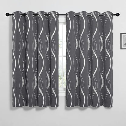 NICETOWN Bedroom Blackout Curtains Panels - Image 2