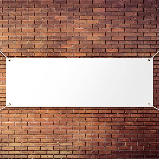 Zonon Large Blank Banners And Signs Polyester Oxford Cloth Sublimation Banner by Zonon