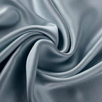 ALASKA BEAR Silk Pillowcase for Hair and Skin, Set of 2 Pure Genuine 22 Momme Mulberry Silk Pillow Cases Standard Size for Bliss Sleep Better Than Poly Satin, Zipper Closure(2pc, HazeBlue)