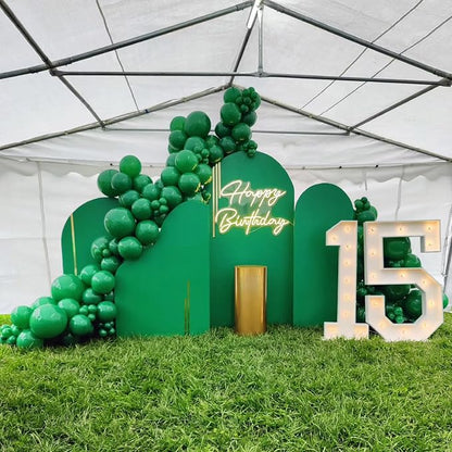 Green Latex Balloons, Graduation, Baby Shower, Christmas Party Decorations - Image 6