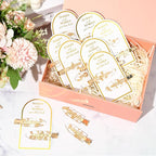 Aileam 20PCS Bridesmaid Hair Clips, Creaseless Glitter Hair Clips for Bride Women Girls, Perfect Bridal Hairstyle Accessories