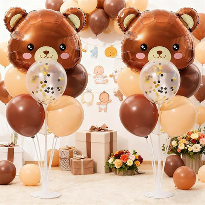 Teddy Bear Table Centerpiece Balloon Stand Kit Set of 2 - Image 7