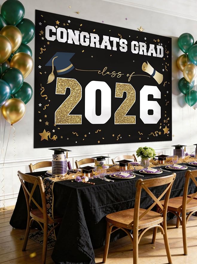 Class of 2026 Graduation Banner 47x67" - Image 9