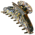 Camila Paris CP3036 French Hair Clip for Thick, Long, Curly & Wavy Hair - Handmade Onyx, Girls' Big Claw Clip, Strong Hold