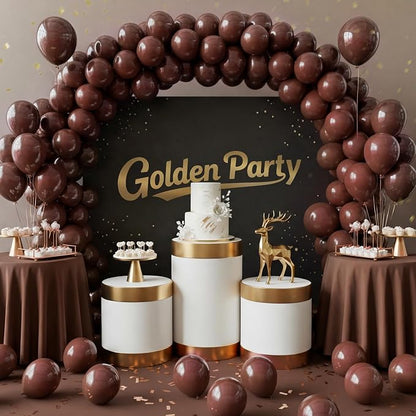 Brown Balloons, Baby Shower, Anniversary, Graduation, Wedding Decorations - Image 7