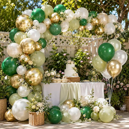 Green and Gold Balloons - Image 4