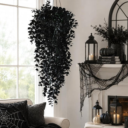 4Pcs Artificial Hanging Plants - Image 2