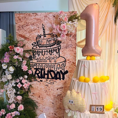 40 Inch Pink Number 9 Foil Balloon - Image 3